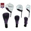 LADIES MAGNUM XLT 3 PIECE WOODS SET: DRIVER  3 WOOD & 3 HYBRID IRON. LEFT or RIGHT HAND, AVAILABLE IN ALL TALL, PETITE, & REGULAR LENGTH. 